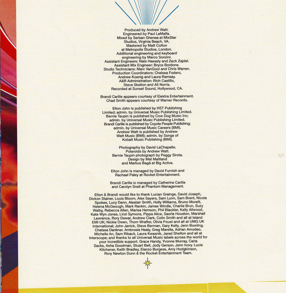 Brandi Carlile, Elton John — Who Believes In Angels? image 22
